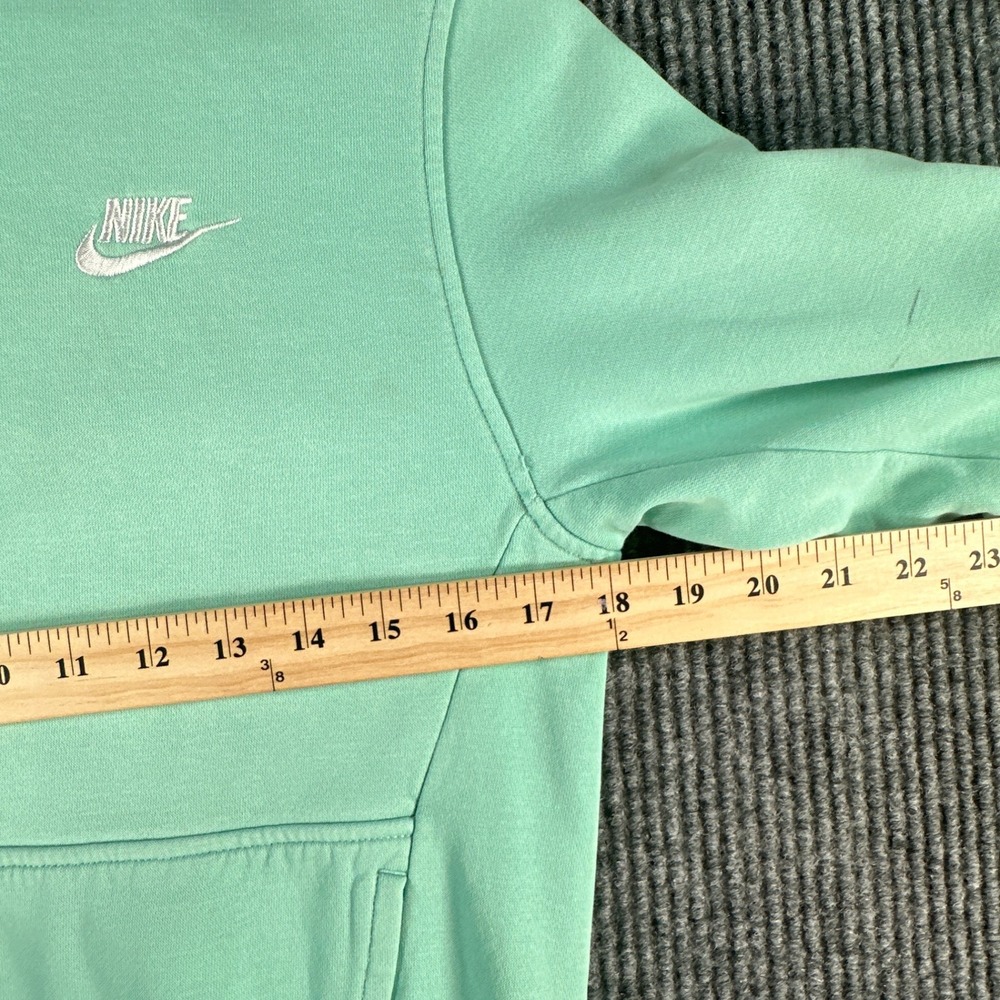 Nike Kids Sportswear Club Fleece Hoodie Mint Green FD3000-349 Size Large - Picture 5 of 16